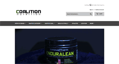 Desktop Screenshot of coalitionnutrition.com