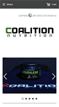 Mobile Screenshot of coalitionnutrition.com